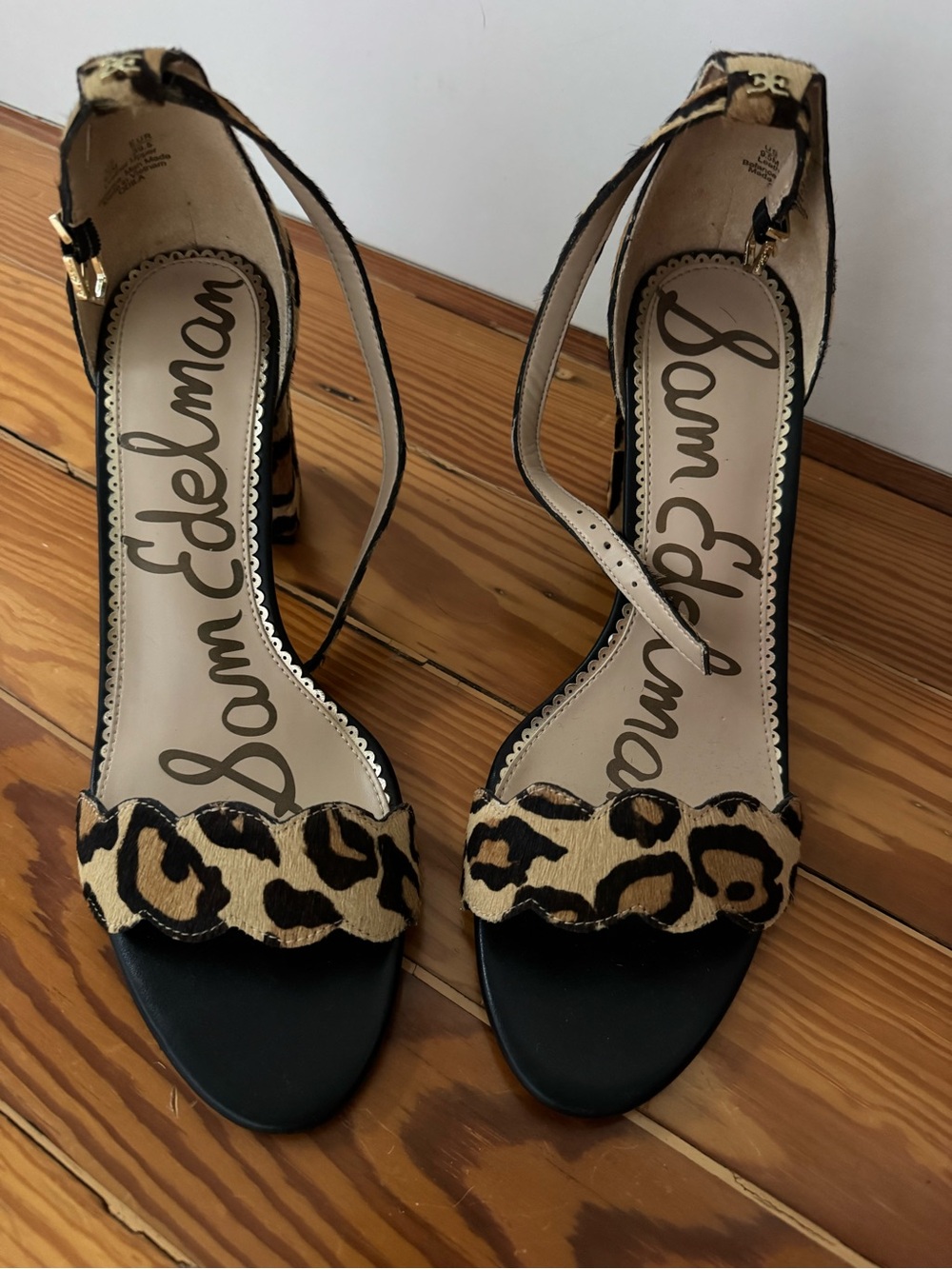 Sam Edelman Leopard Heels